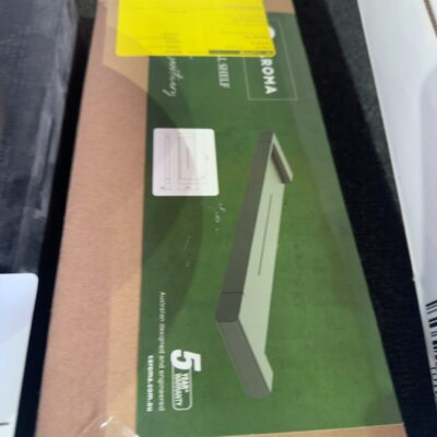 NEW LUNA BLACK METAL SHELF, 99610BL
