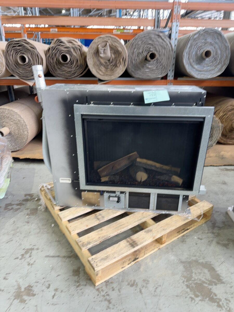 NEW RINNAI LS800 800MM LOG **PROPANE** GAS FIRE, FEATURING NEW FLAMETECH TECHNOLOGY, ALLOWS FLAMES TO EMERGE DIRECTLY FROM WITHIN LOGS TO ACHIEVE PERFECT FLAME PICTURE, WIFI CONTROL RRP$13,253 WITH 12 MONTH WARRANTY
