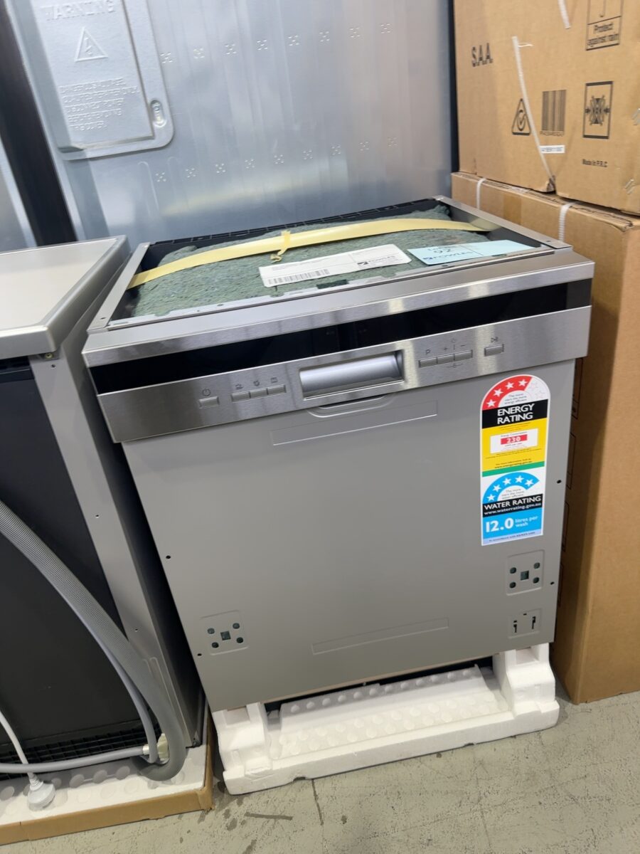 NEW ILVE IVDSIP5/1 600MM DISHWASHER, SEMI INTEGRATED, WITH 12 MONTH WARRANTY