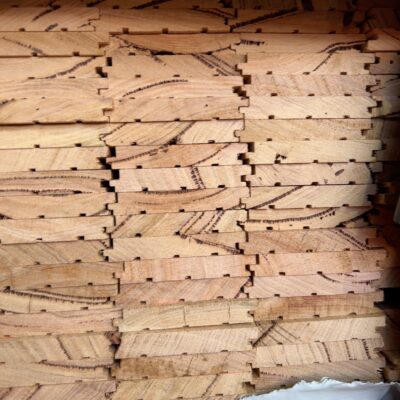 85X14 WORMY CHESTNUT GUMVEIN GRADE OVERLAY FLOORING