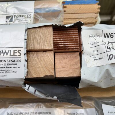 42X42 AUS OAK DAR UTE KD HARDWOOD