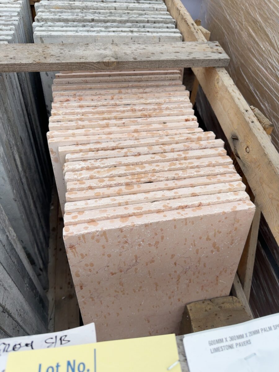 600MM X 300MM X 20MM PALM SPRINGS LIMESTONE PAVERS