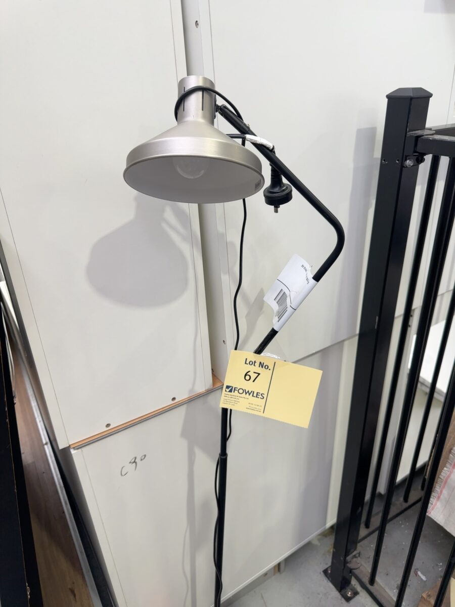 EX STAGING - FLOOR LAMP, SOLD AS IS