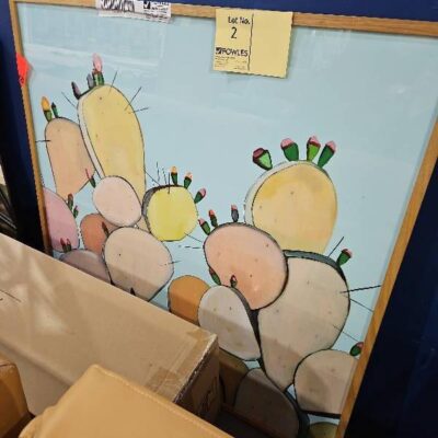 EX STAGING - ARTWORK, SOLD AS IS