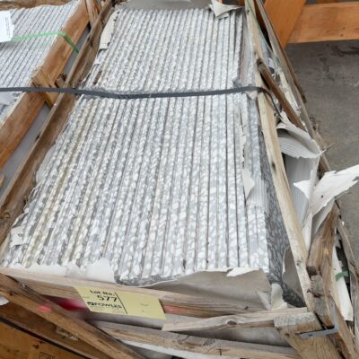 PALLET OF GREY AND WHITE STONE PAVERS 600MM X 600MM X 20MM (54 PCS)
