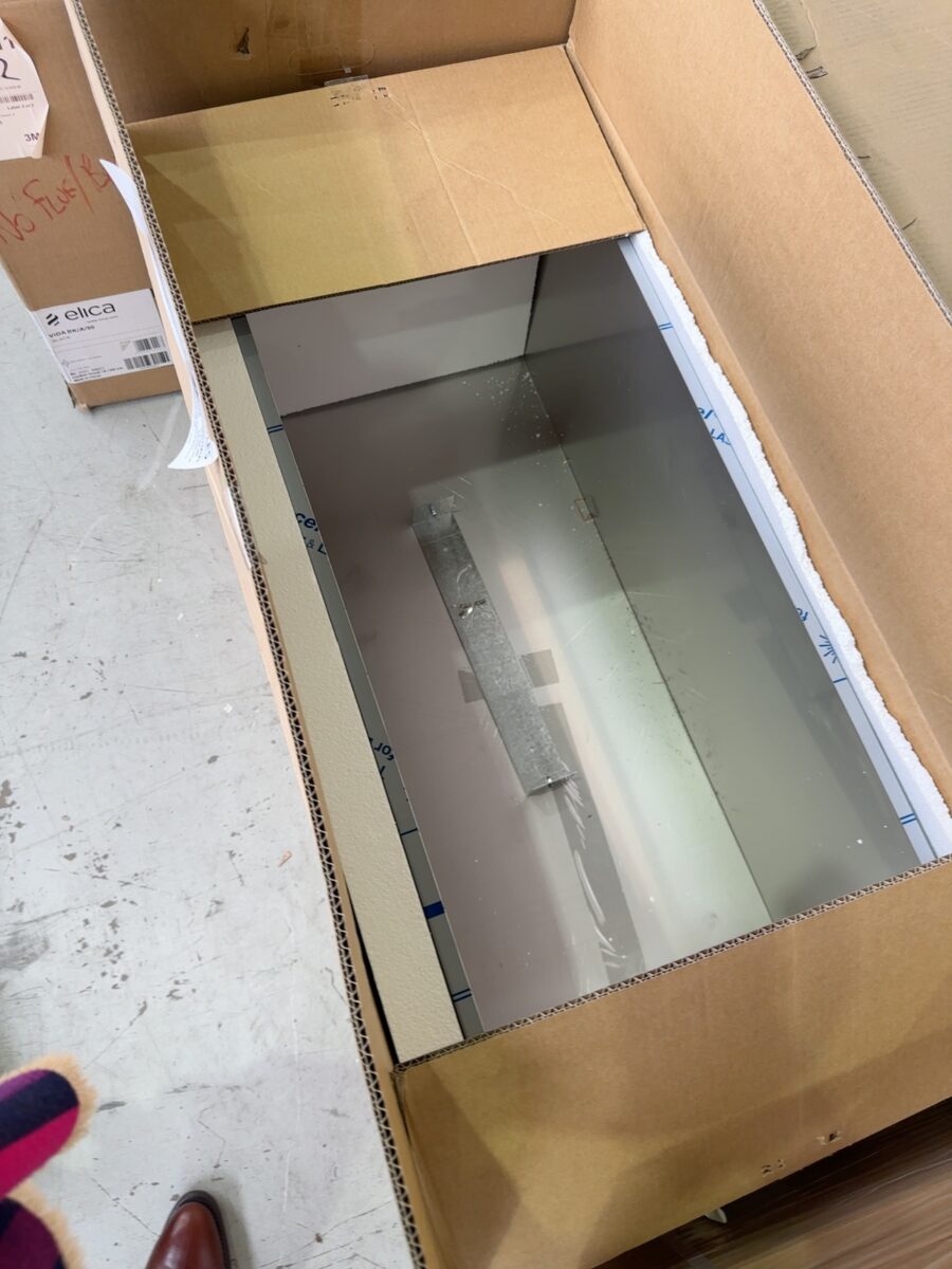 QASAIR FLUE COVER ONLY SOLD AS IS NO WARRANTY