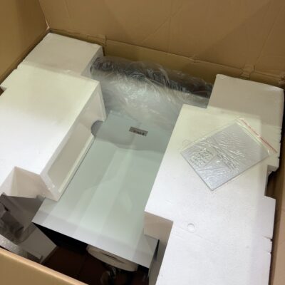 NEW ELICA VIDA XA90 900MM BLACK CHIMNEY RANGE HOODS SOLD AS IS NO WARRANTY (SHORT FLUE)