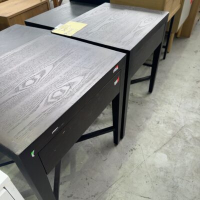 EX HIRE - WENGE BEDSIDE SOLD AS IS