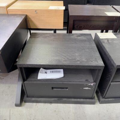 EX HIRE - DARK BEDSIDE SOLD AS IS