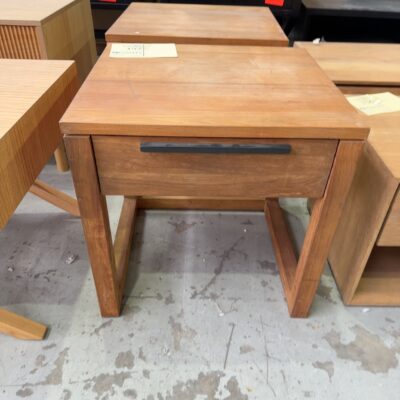 EX HIRE - TIMBER BEDSIDE SOLD AS IS