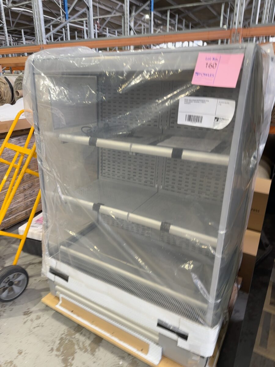 BRAND NEW VISAIR REFRIGERATED OPEN DRINK CABINET RRP$4500, 3 MONTH WARRANTY