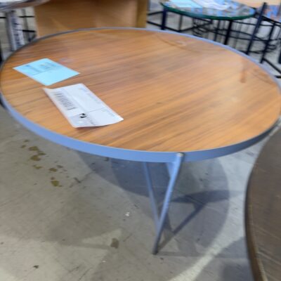 EX STAGING - TIMBER COFFEE TABLE SOLD AS IS