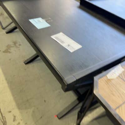 EX STAGING - WENGE TIMBER COFFEE TABLE SOLD AS IS