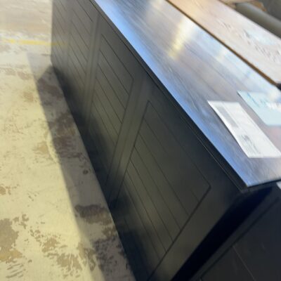 EX STAGING - BLACK TIMBER BUFFET SOLD AS IS