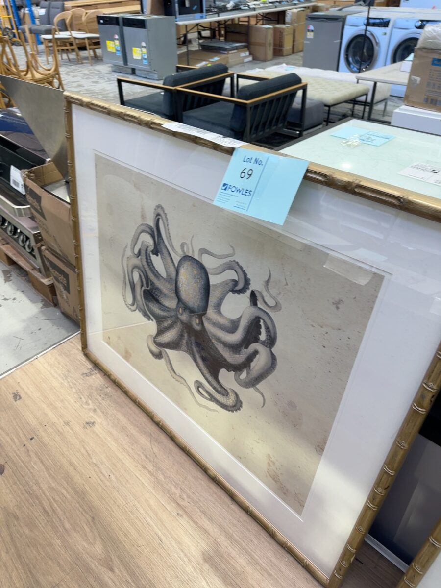 EX STAGING - ARTWORK, SOLD AS IS