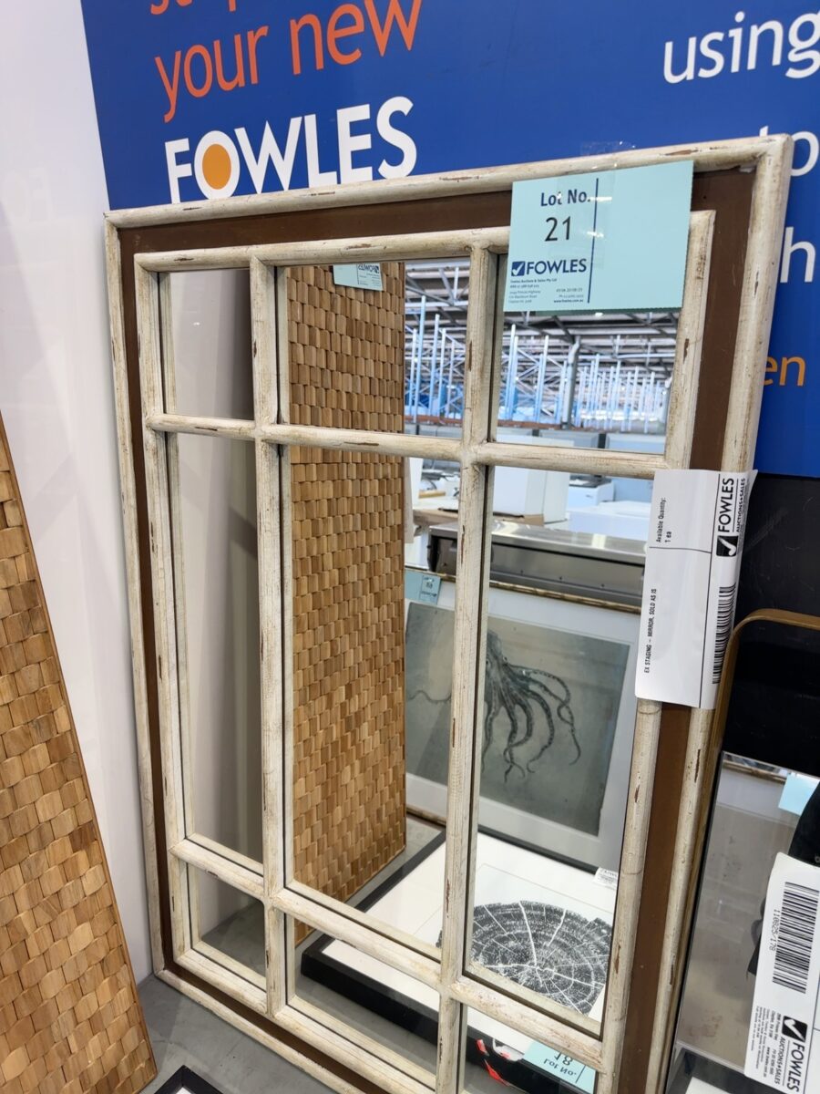 EX STAGING - MIRROR, SOLD AS IS