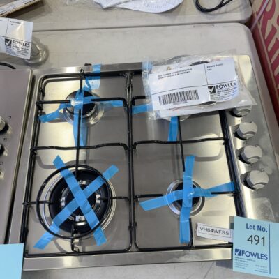 NEW TECHNIKA VH64WFSS 600MM GAS COOKTOP SOLD AS IS NO WARRANTY