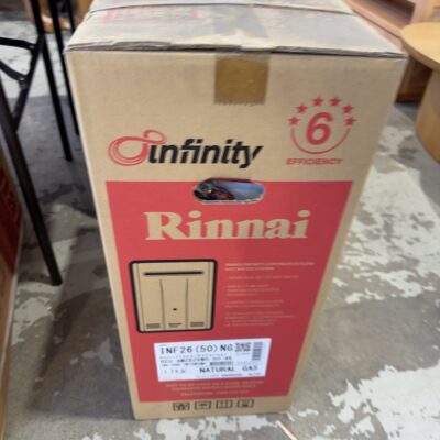 RINNAI INIFINITY 26 NATURAL GAS HOT WATER HEATER SOLD AS IS NO WARRANTY