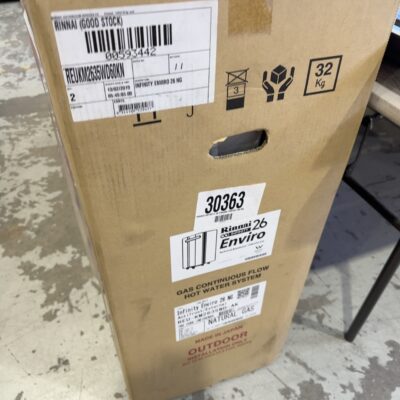 RINNAI ENVIRO 26 CONTINUOUS NATURAL GAS HOT WATER HEATER SOLD AS IS NO WARRANTY