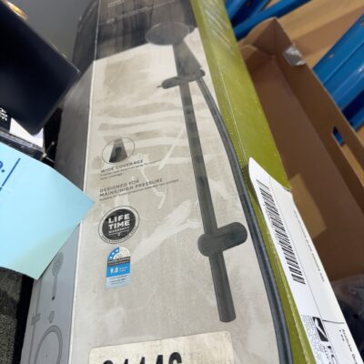 NEW METHVEN BLACK SHOWER RAIL