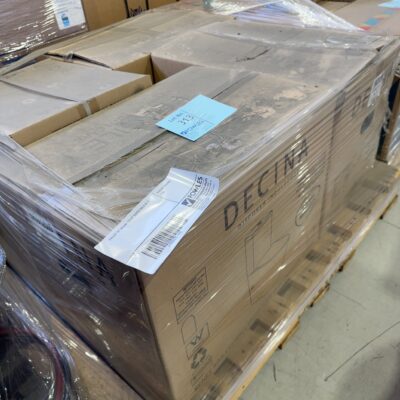 PALLET OF DECINA TOILET SUITES SOLD AS IS
