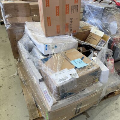 PALLET OF ASSORTED SINKS & TAPWARE SOLD AS IS