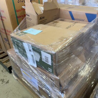 PALLET OF SEIMA TOILET BASES & CISTERNS, CLARK PANS ETC