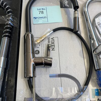 NEW DORF VIXEN PULL OUT KITCHEN TAP SOLD AS IS NO WARRANTY