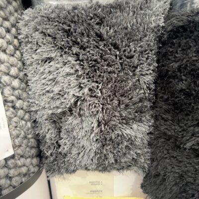 NEW NOAH SLATE SHAGGY RUG 200CM X 290CM RRP9