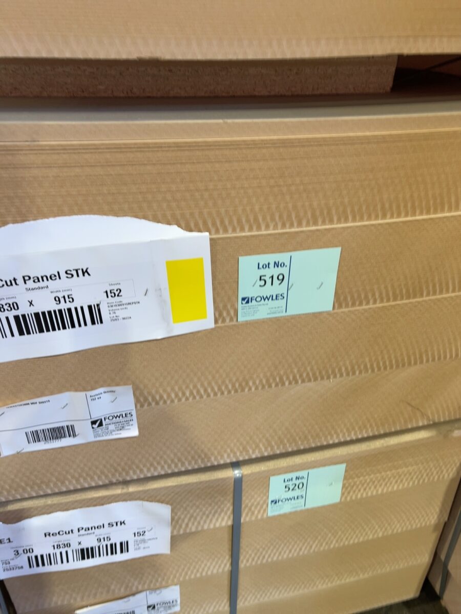 1830X915X3MM MDF SHEETS