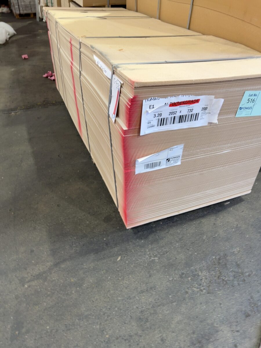 2052X732X3.2MM PRIMED MDF SHEETS