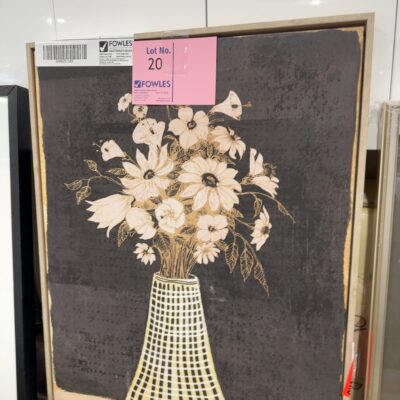 EX STAGING - ARTWORK SOLD AS IS