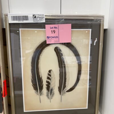 EX STAGING - ARTWORK SOLD AS IS