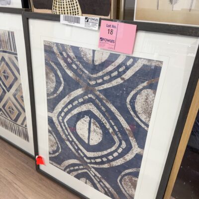 EX STAGING - ARTWORK SOLD AS IS
