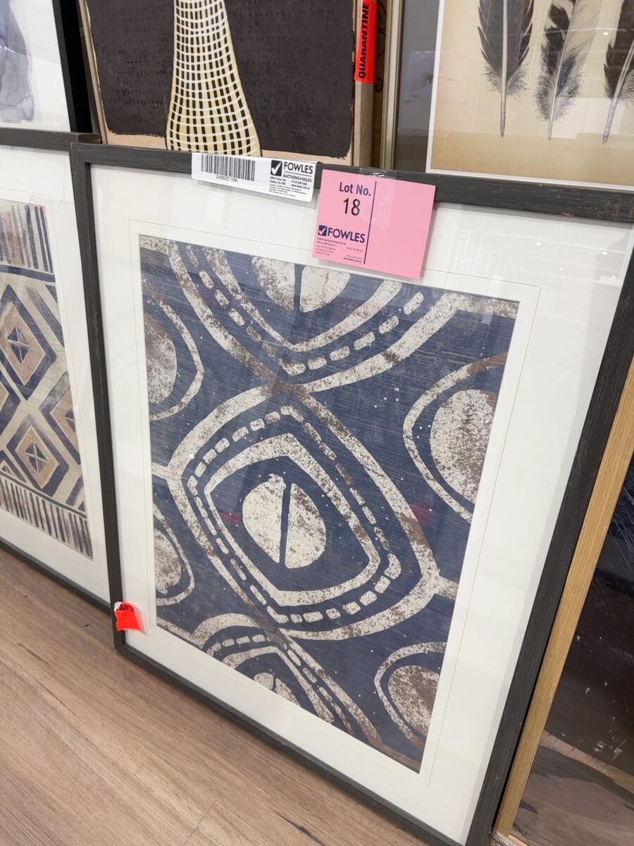 EX STAGING - ARTWORK SOLD AS IS