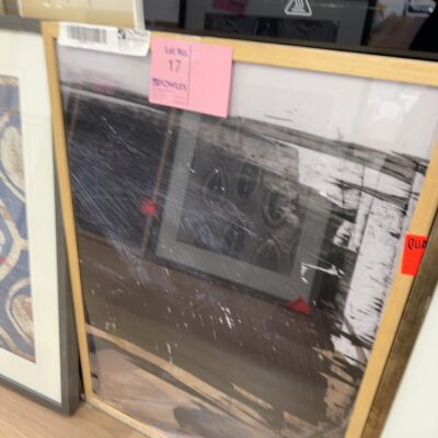 EX STAGING - ARTWORK SOLD AS IS