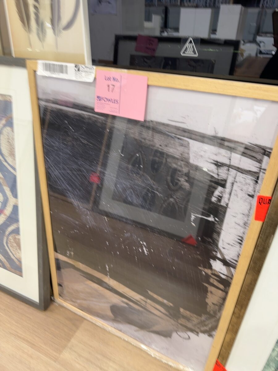 EX STAGING - ARTWORK SOLD AS IS