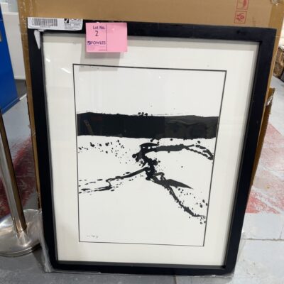 EX STAGING - ARTWORK SOLD AS IS