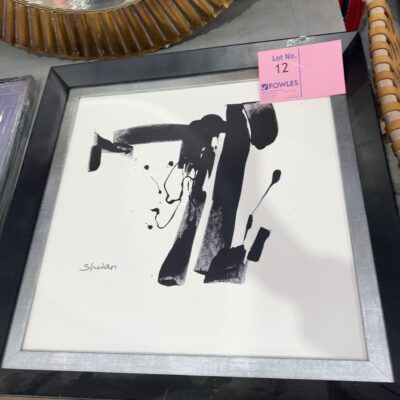 EX STAGING - ARTWORK SOLD AS IS