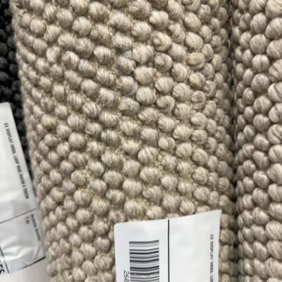 EX DISPLAY WOOL LOOP RUG 200CM X 290CM
