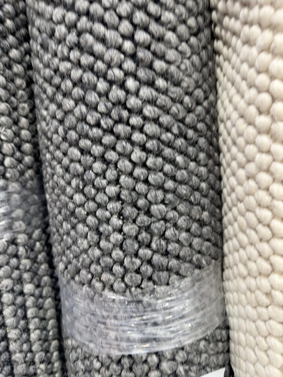 EX DISPLAY WOOL LOOP RUG 200CM X 290CM