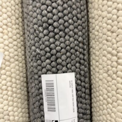 EX DISPLAY WOOL LOOP RUG 240CM X 330CM RRP99