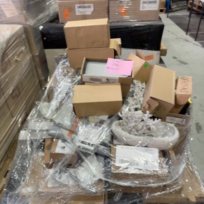 PALLET OF ASSORTED ITEMS, SOLD AS IS
