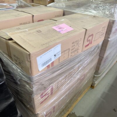 PALLET WITH ASSORTED VANITY BOWLS SOLD AS IS