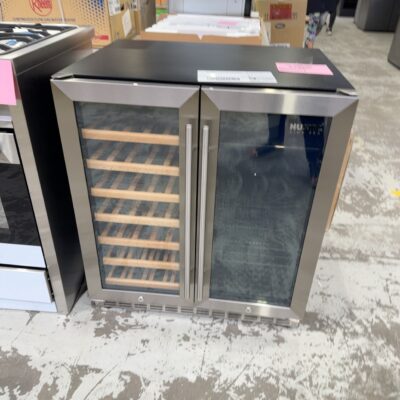 NEW HUSKY VINO PRO DOUBLE DOOR FRIDGE HUS-WC66B-ZY SOLD AS IS NO WARRANTY