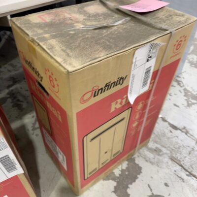 NEW RINNAI INFINITY INF26 NATURAL GAS HOT WATER HEATER, SOLD AS IS NO WARRANTY