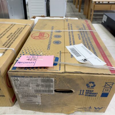 NEW RHEEM 876820NF NATURAL GAS HOT WATER HEATER, SOLD AS IS NO WARRANTY