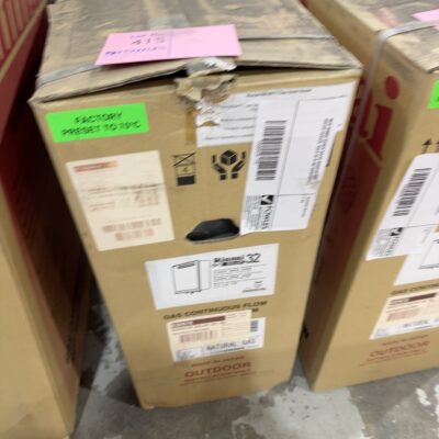 NEW RINNAI S32N70 SOLAR BOOSTER HOT WATER HEATER, SOLD AS IS NO WARRANTY