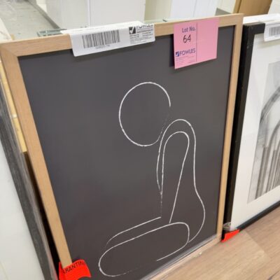 EX STAGING - ARTWORK SOLD AS IS