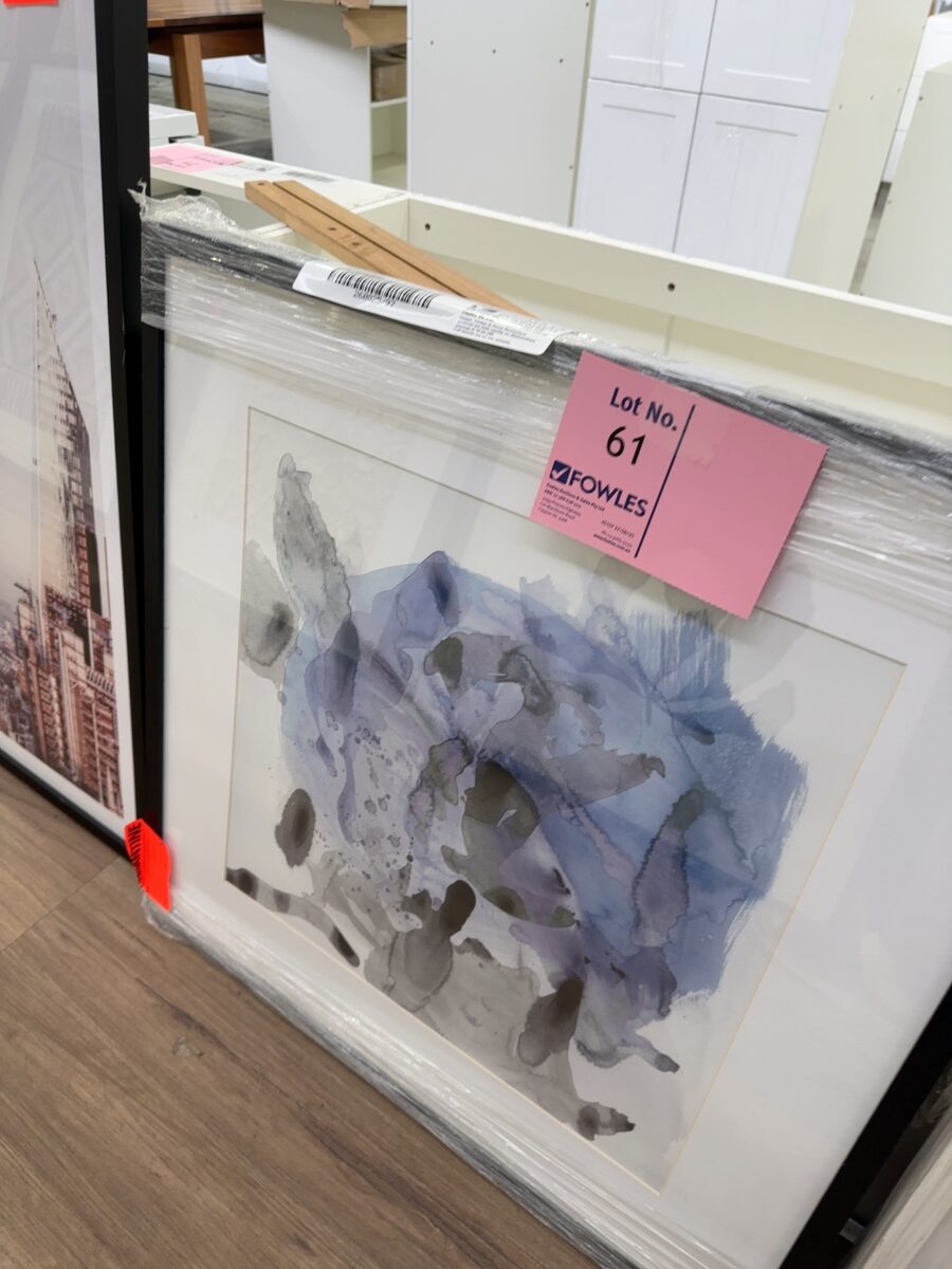 EX STAGING - ARTWORK SOLD AS IS